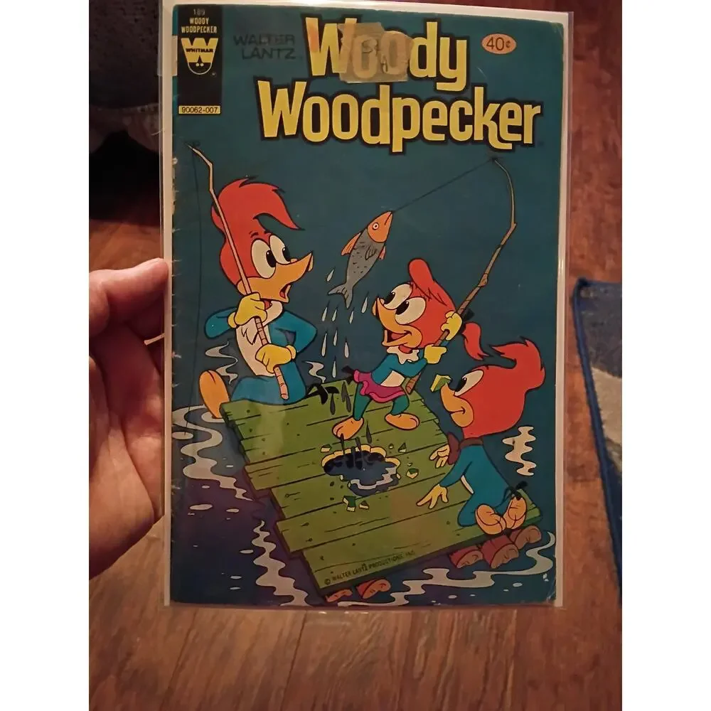 Lot Of 6 Whitman And Gold Key Comics Disney Hanna Barbera Mickey Goofy Low/Mid